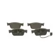 Jeu de 4 plaquettes de frein avant BOSCH 0 986 424 433 - Visuel 3