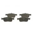 Jeu de 4 plaquettes de frein avant BOSCH 0 986 424 436 - Visuel 1