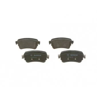 Jeu de 4 plaquettes de frein arrière BOSCH 0 986 424 437