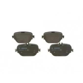 Jeu de 4 plaquettes de frein arrière BOSCH 0 986 424 439