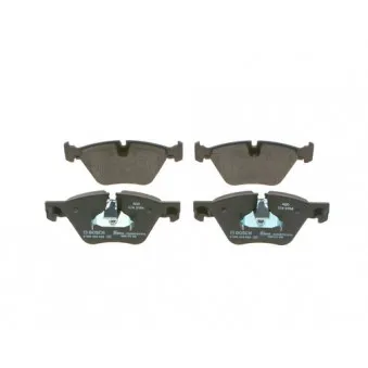 Jeu de 4 plaquettes de frein avant BOSCH 0 986 424 620