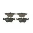 Jeu de 4 plaquettes de frein avant BOSCH 0 986 424 620 - Visuel 3