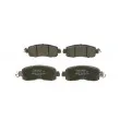 Jeu de 4 plaquettes de frein avant BOSCH 0 986 424 638 - Visuel 1