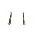 Jeu de 4 plaquettes de frein avant BOSCH 0 986 424 638 - Visuel 2