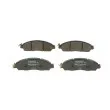 Jeu de 4 plaquettes de frein avant BOSCH 0 986 424 837 - Visuel 1