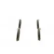 Jeu de 4 plaquettes de frein avant BOSCH 0 986 424 837 - Visuel 2