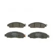 Jeu de 4 plaquettes de frein avant BOSCH 0 986 424 837 - Visuel 3
