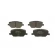 Jeu de 4 plaquettes de frein avant BOSCH 0 986 424 841 - Visuel 1