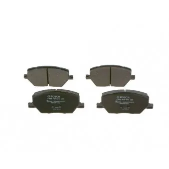 Jeu de 4 plaquettes de frein avant BOSCH 0 986 424 841