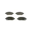 Jeu de 4 plaquettes de frein avant BOSCH 0 986 424 842 - Visuel 3