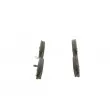 Jeu de 4 plaquettes de frein avant BOSCH 0 986 424 843 - Visuel 2