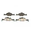 Jeu de 4 plaquettes de frein avant BOSCH 0 986 424 849 - Visuel 3