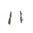 Jeu de 4 plaquettes de frein avant BOSCH 0 986 424 860 - Visuel 2