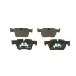 Jeu de 4 plaquettes de frein avant BOSCH 0 986 424 860 - Visuel 3