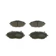 Jeu de 4 plaquettes de frein avant BOSCH 0 986 424 865 - Visuel 3