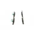 Jeu de 4 plaquettes de frein avant BOSCH 0 986 424 867 - Visuel 2