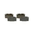 Jeu de 4 plaquettes de frein avant BOSCH 0 986 465 141 - Visuel 1