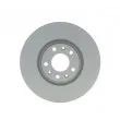 Jeu de 2 disques de frein avant BOSCH 0 986 479 A88 - Visuel 3