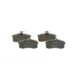 Jeu de 4 plaquettes de frein avant BOSCH 0 986 491 700 - Visuel 3