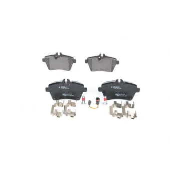 Jeu de 4 plaquettes de frein avant BOSCH 0 986 494 290