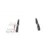 Jeu de 4 plaquettes de frein avant BOSCH 0 986 494 592 - Visuel 2