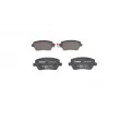 Jeu de 4 plaquettes de frein avant BOSCH 0 986 494 592 - Visuel 3