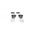 Jeu de 4 plaquettes de frein avant BOSCH 0 986 494 652 - Visuel 1