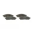 Jeu de 4 plaquettes de frein avant BOSCH 0 986 494 673 - Visuel 1