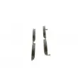 Jeu de 4 plaquettes de frein avant BOSCH 0 986 494 673 - Visuel 2