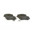 Jeu de 4 plaquettes de frein avant BOSCH 0 986 494 675 - Visuel 1