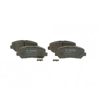Jeu de 4 plaquettes de frein avant BOSCH 0 986 494 675