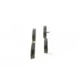 Jeu de 4 plaquettes de frein avant BOSCH 0 986 494 676 - Visuel 2