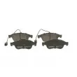 Jeu de 4 plaquettes de frein avant BOSCH 0 986 494 680 - Visuel 1