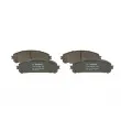 Jeu de 4 plaquettes de frein avant BOSCH 0 986 494 686 - Visuel 1