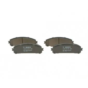 Jeu de 4 plaquettes de frein avant BOSCH 0 986 494 686