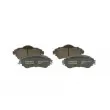 Jeu de 4 plaquettes de frein avant BOSCH 0 986 494 690 - Visuel 1