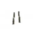 Jeu de 4 plaquettes de frein avant BOSCH 0 986 494 690 - Visuel 2