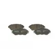 Jeu de 4 plaquettes de frein avant BOSCH 0 986 494 690 - Visuel 3