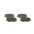 Jeu de 4 plaquettes de frein avant BOSCH 0 986 494 691 - Visuel 1