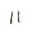 Jeu de 4 plaquettes de frein avant BOSCH 0 986 494 691 - Visuel 2