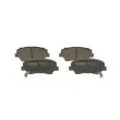 Jeu de 4 plaquettes de frein avant BOSCH 0 986 494 691 - Visuel 3