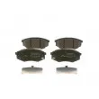 Jeu de 4 plaquettes de frein avant BOSCH 0 986 494 692 - Visuel 1