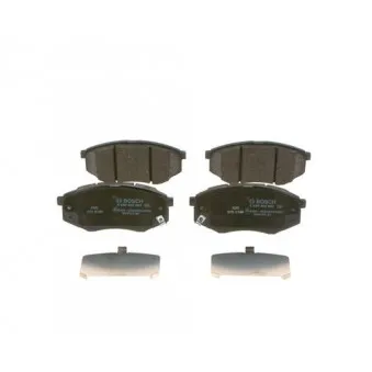 Jeu de 4 plaquettes de frein avant BOSCH 0 986 494 692