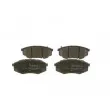Jeu de 4 plaquettes de frein avant BOSCH 0 986 494 692 - Visuel 3