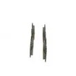 Jeu de 4 plaquettes de frein avant BOSCH 0 986 494 707 - Visuel 2