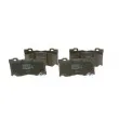 Jeu de 4 plaquettes de frein avant BOSCH 0 986 494 707 - Visuel 3