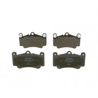 Jeu de 4 plaquettes de frein avant BOSCH 0 986 494 710