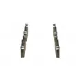 Jeu de 4 plaquettes de frein avant BOSCH 0 986 494 710 - Visuel 2