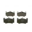 Jeu de 4 plaquettes de frein avant BOSCH 0 986 494 710 - Visuel 3