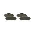 Jeu de 4 plaquettes de frein avant BOSCH 0 986 494 714 - Visuel 1